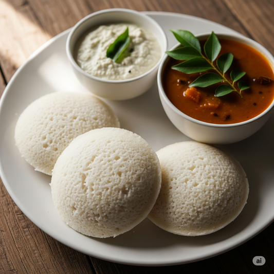 Plain Idli